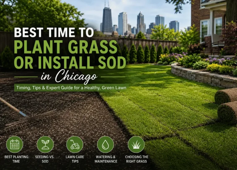 Best Time to Plant Grass or Install Sod in Chicago